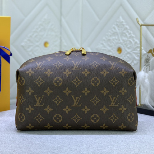 Louis Vuitton Womens Bags Clutch Luxury Brand Fashion Type M46458 Cosmetic Pouch GM with Original Box  