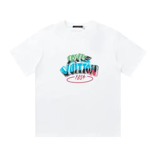Louis Vuitton Luxury Brand Men Womens Short Sleeve T-Shirt   