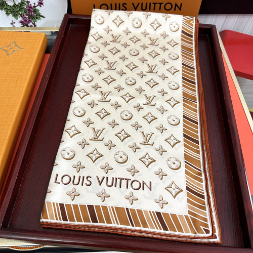 Louis Vuitton Scarves Womens Fashion Scarf with Original Box   