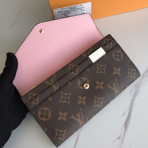 Louis Vuitton Mens Womens Wallets Purse Luxury Brand Designer Zippy WALLET with Original Box M60531