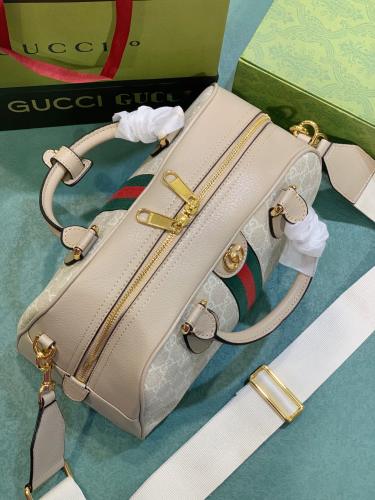 Gucci Womens Bags Shoulder HandBags Luxury Brand Gucci Ophidia medium GG top handle bag with Original Box 724575 9C2SG 8746