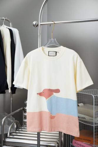 Gucci Luxury Brand Women Mens Short Sleeve T-Shirt   