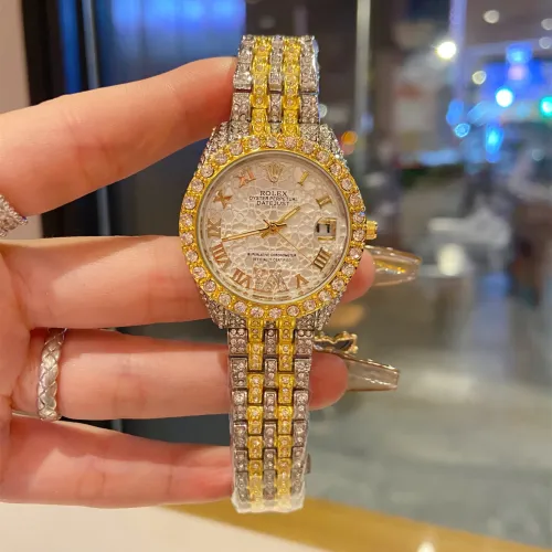 Rolex Womens Watch Luxury Brand Design Fashion Type with Original Box