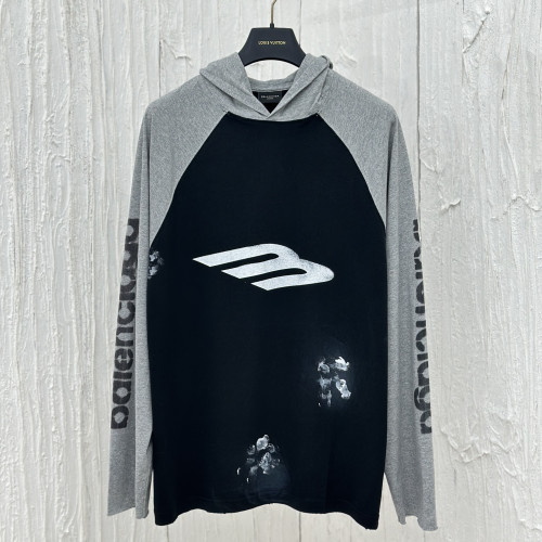 Balenciaga Womens Mens Long Sleeve Hoodie Sweatshirt Hoodies Luxury Brand Mens Sweatshirt   