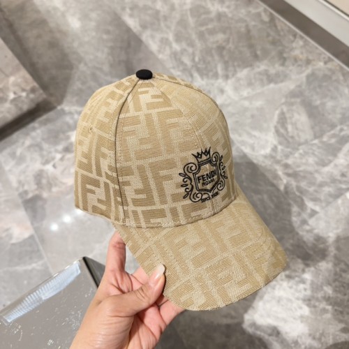 Fendi Men Womens Baseball Hat Luxury Brand Design Fendi Cap with Original Box  