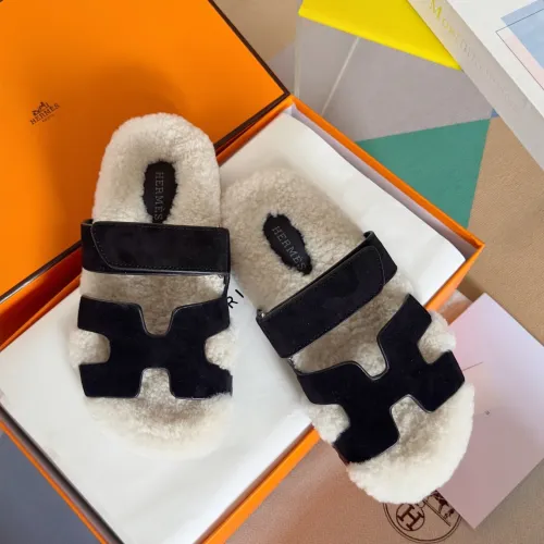 Hermes Womens Mens Unisex Shoes Winter Wool Extra Slippers Sandals Casual Fashion Sandals Luxury Brand with Original Box Whatsapp 
