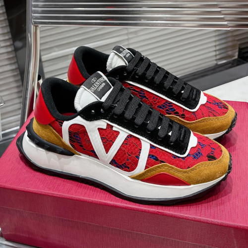 Valentino Womens Shoes Sneakers Leather Luxury Brand Women Rockstud Untitled Shoes with Original Box Whatsapp 