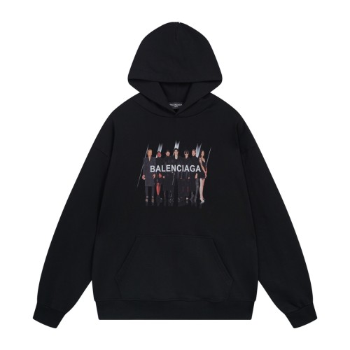 Balenciaga Womens Mens Long Sleeve HoodySweatshirt Hoodies Luxury Brand Mens Sweatshirt   