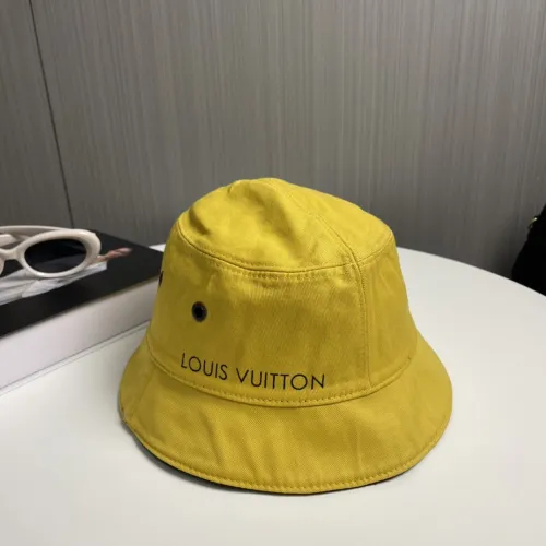 Louis Vuitton Womens Mens Cap Bucket Hat Luxury Brand with Original Box  