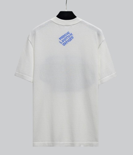 Louis Vuitton Luxury Brand Men Womens Short Sleeve T-Shirt   