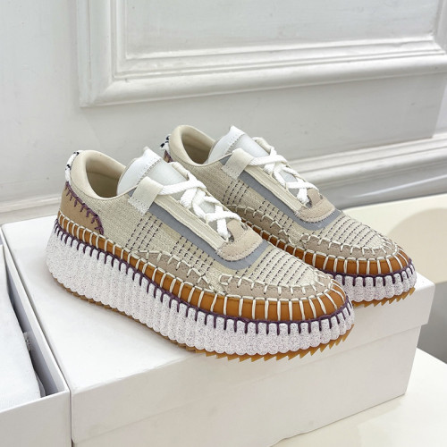 Chloe Chloé Womens Shoes Sneakers Luxury Brand with Original Box Whatsapp 