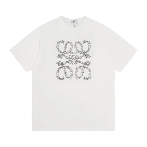 Loewe Luxury Brand Men Womens Short Sleeve T-Shirt   