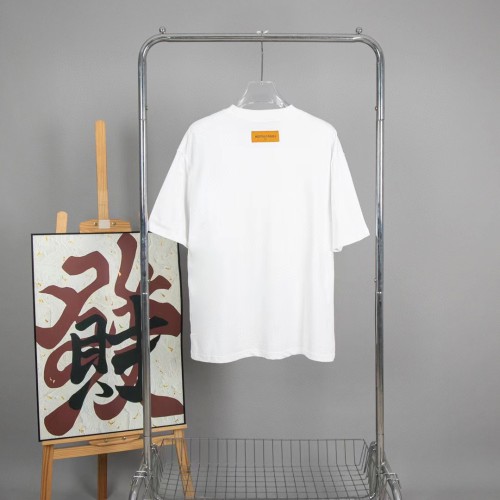 Louis Vuitton Luxury Brand Men Womens Short Sleeve T-Shirt   
