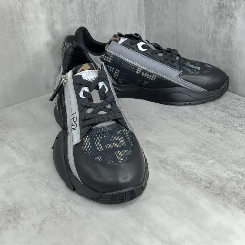 Fendi Mens Shoes Fashion Sneakers Luxury Brand Casual Fendi Flow Low-Top Sneakers Shoes for Men with Original Box Whatsapp 