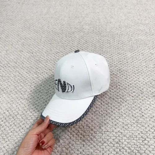 Fendi Men Womens Baseball Hat Luxury Brand Design Fendi Cap with Original Box  