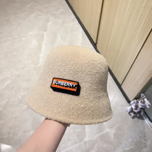 Burberry Womens Mens Cap Bucket Hat Luxury Brand with Original Box  