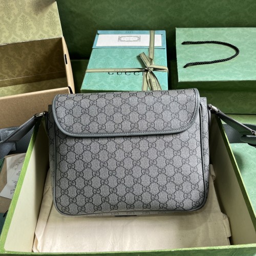 Gucci Mens Bags Shoulder Bag Luxury Brand Gucci Ophidia medium messenger bag 761741 FACJY 1244  
