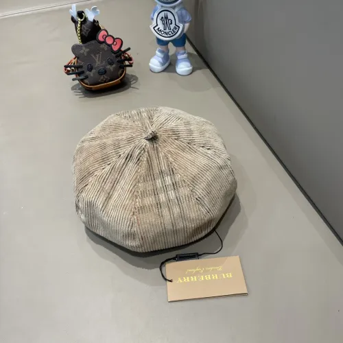Burberry Womens Cap Beret Hat Luxury Brand with Original Box  