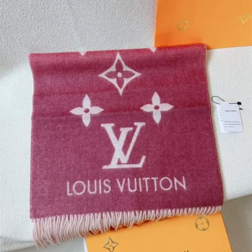 Louis Vuitton Scarves Men Womens Fashion Scarf Reykjavik Gradient Scarf with Original Box   
