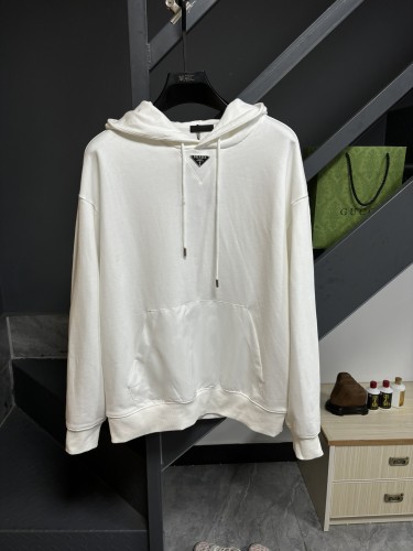 Prada Women Mens Sweatshirt Luxury Brand Mens Hoodie   