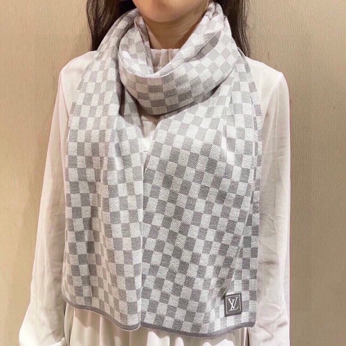 Louis Vuitton Scarves Men Womens Fashion Scarf with Original Box   