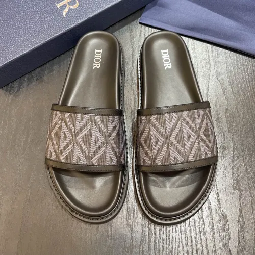 Dior Men Shoes Sandals Luxury Brand Fashion DIOR AQUA SANDAL Black Dior Oblique Jacquard with Original Box 3SA135ZSA_H969 Whatsapp 