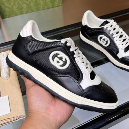 Gucci Womens Shoes Sneakers Luxury Brand Women's MAC80 sneaker in leather with Original Box Whatsapp 