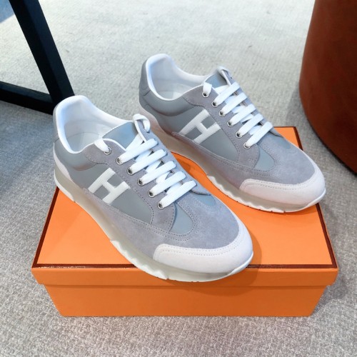 Hermes Mens Casual Shoes Fashion Sneakers Luxury Brand with Original Box Whatsapp 