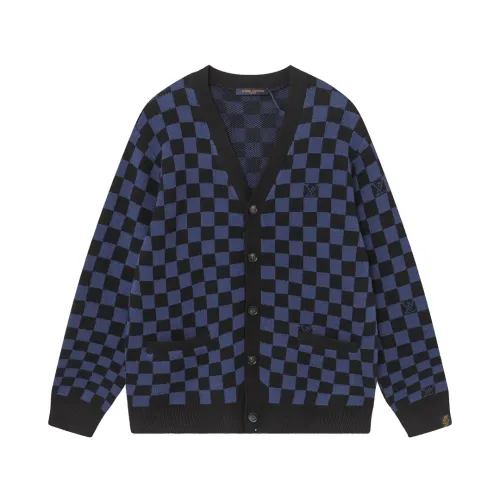 Louis Vuitton Men Womens Sweater Knitwear Luxury Brand Mens Knit Cardigan Top Quality   