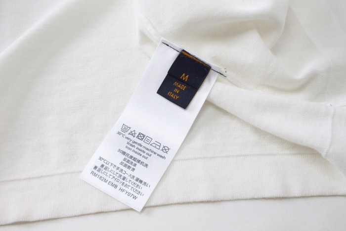 Louis Vuitton Luxury Brand Men Womens Short Sleeve T-Shirt Short-Sleeved Cotton Crewneck 1AFQSE   