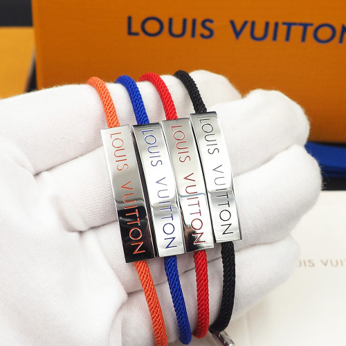 Louis Vuitton Luxury Men Womens Bracelet LV Space Bracelet