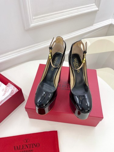 Valentino Garavani Women Fashion Shoes Pumps Luxury Brand Vlogo Signature Calfskin with Original Box 15cm Heel Whatsapp 