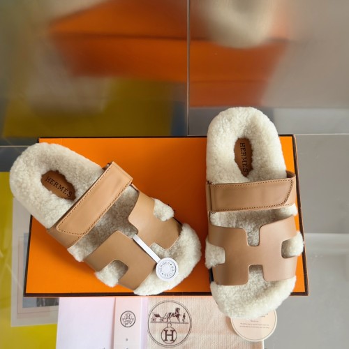 Hermes Womens Mens Unisex Shoes Winter Wool Extra Slippers Sandals Casual Fashion Sandals Luxury Brand with Original Box Whatsapp 