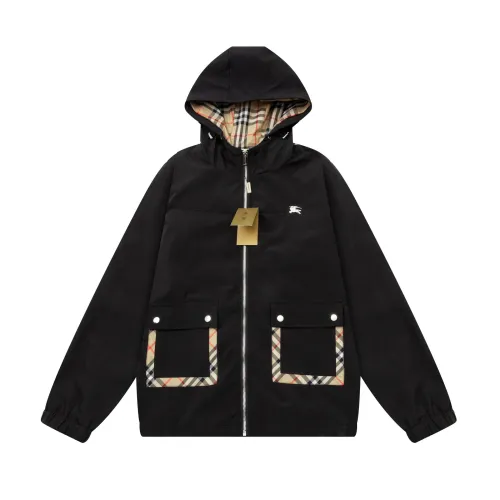 Burberry Women Mens Coat Hoodie Luxury Brand Mens Jacket Top Quality   