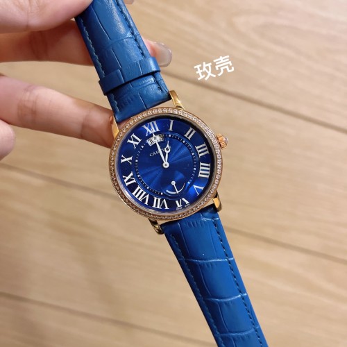 Cartier Men Womens Watch Luxury Brand Design Fashion Type with Original Box