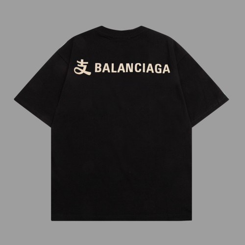 Balenciaga Luxury Brand Women Mens Short Sleeve T-Shirt   