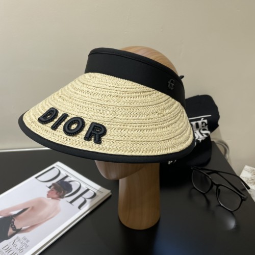Dior Womens Visor Hat Luxury Brand Design Dior Cap with Original Box  