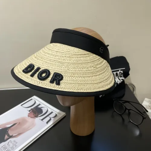 Dior Womens Visor Hat Luxury Brand Design Dior Cap with Original Box  