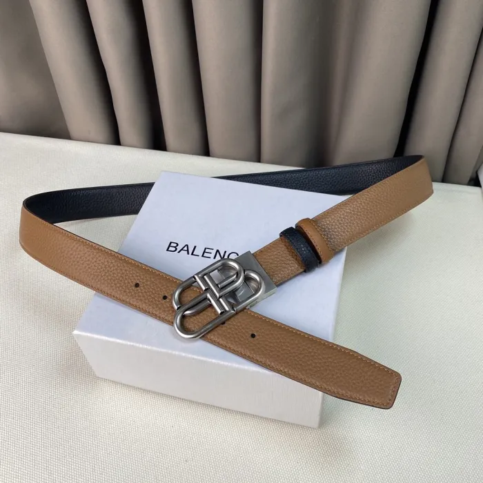 Balenciaga Mens Belt Luxury Brand Design Fashion Type with Original Box