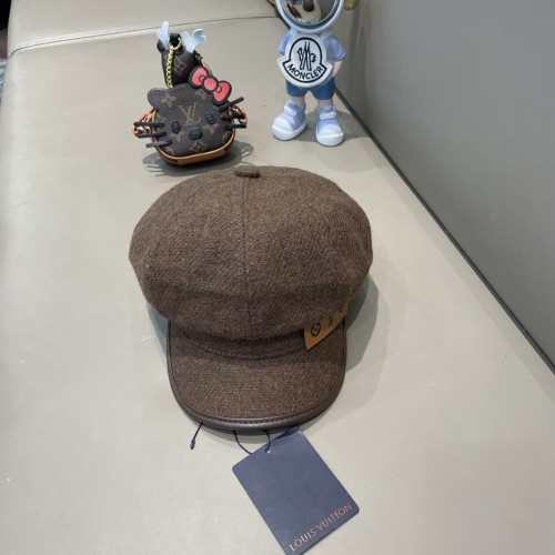 Louis Vuitton Womens Cap Beret Hat Luxury Brand with Original Box  