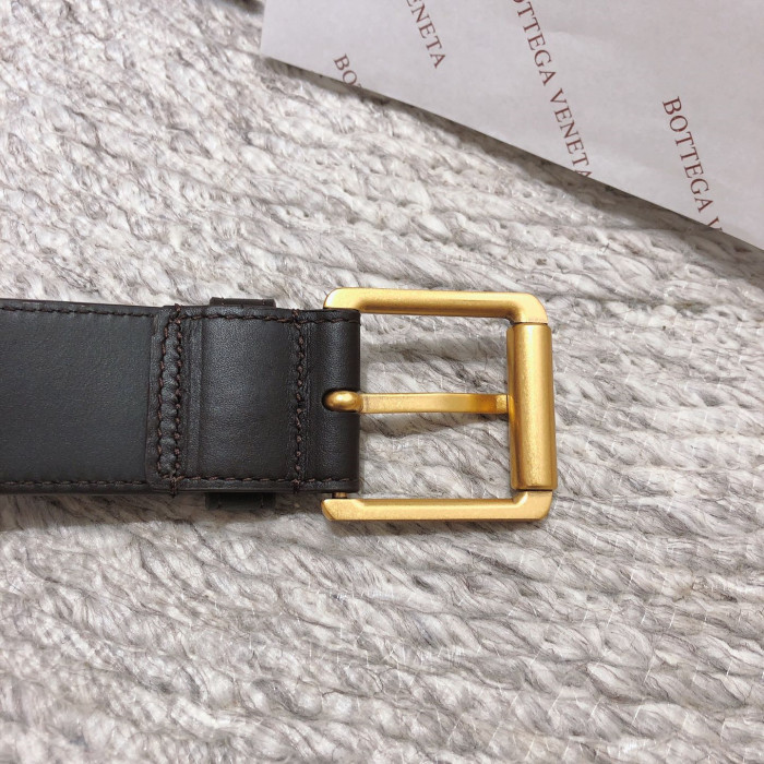 Bottega Veneta Mens Belt Luxury Brand Design Fashion Type with Original Box