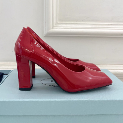 Prada Womens Shoes Sandals Casual Luxury Brand Pumps 8cm Heel with Original Box Whatsapp 