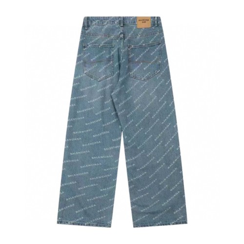 Balenciaga Luxury Brand Women Mens Pant Jeans with Original Box   