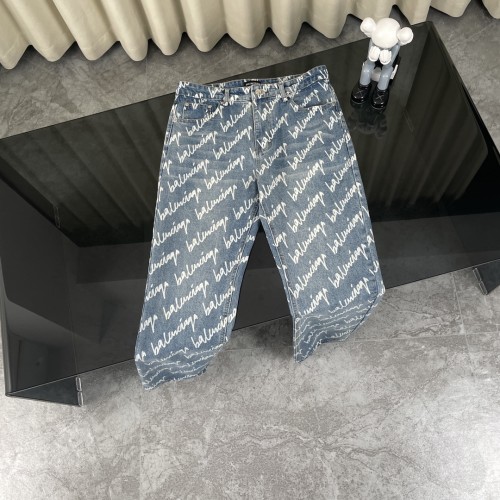 Balenciaga Luxury Brand Women Mens Pant Jeans with Original Box   