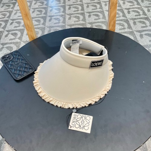 Louis Vuitton Womens Cap Visor Hat Straw Hat Luxury Brand with Original Box  