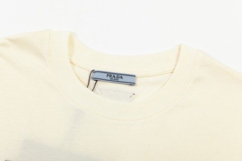 Prada Luxury Brand Men Womens Short Sleeve T-Shirt   