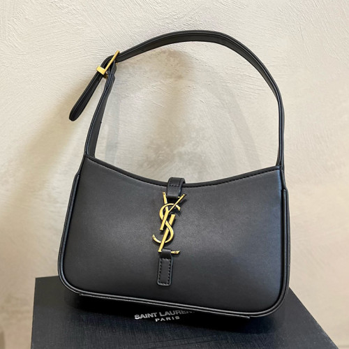 Saint Laurent YSL Womens Bag LE FERMOIR HOBO BAG IN SHINY LEATHER Designer Luxury Brand Women Shoulder Messenger Bags with Original Box