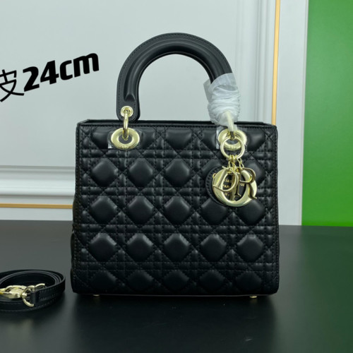 Dior Womens Bags Handbags Luxury Fashion MINI LADY DIOR BAG M0505OWCB_M323 with Original Box  