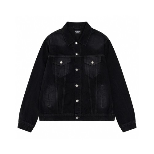 Balenciaga Men Womens Jacket Denim Coat Luxury Brand Mens Jackets Top Quality   