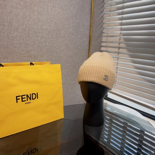 Fendi Men Womens Knit Hat Luxury Brand Design Fendi Cap with Original Box  